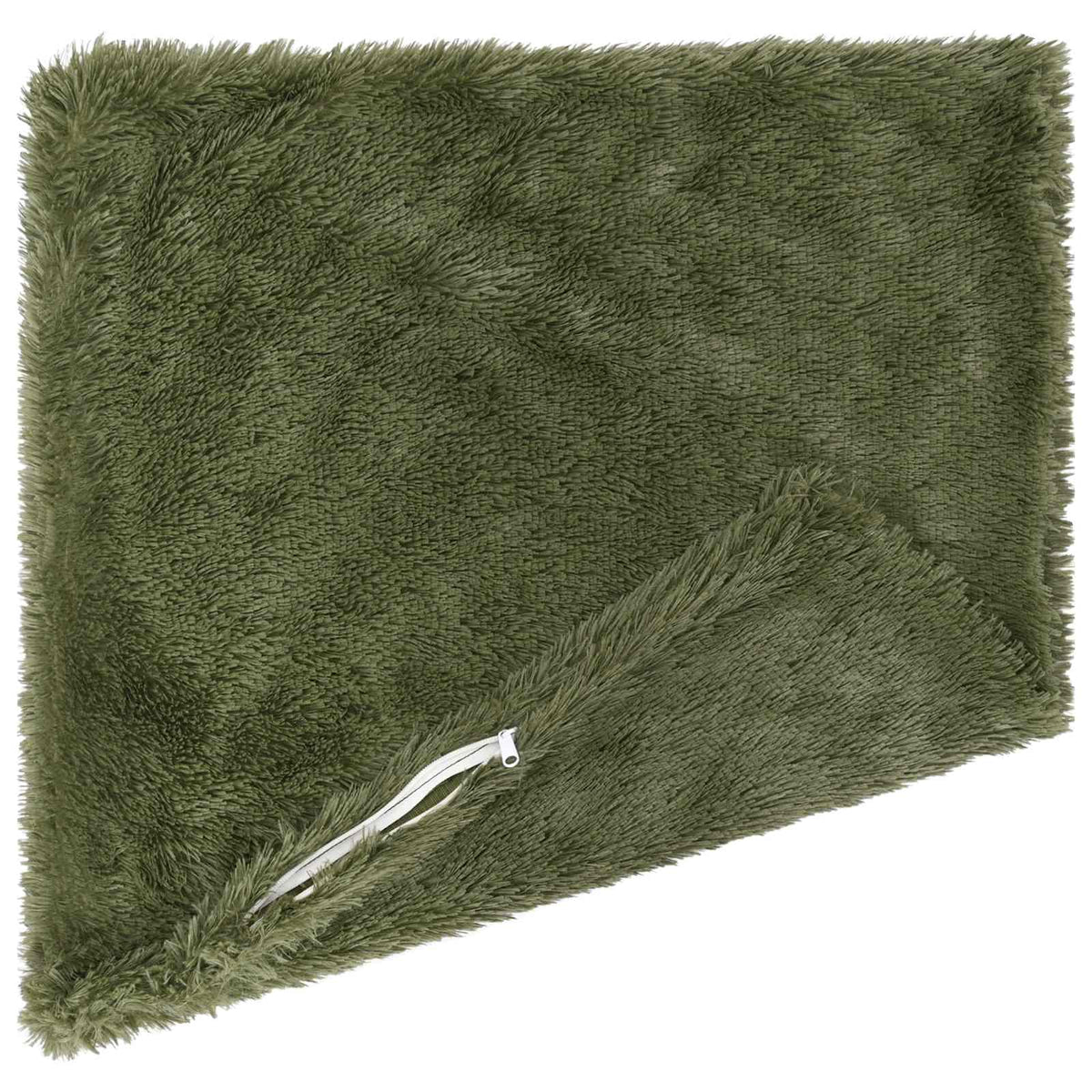 Presvlaka za jastuk 6 pcs HEERLEN Zelena 80 x 80 cm PV flis