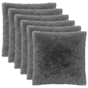 Presvlaka za jastuk 6 pcs HEERLEN Svjetlosiva 80 x 80 cm