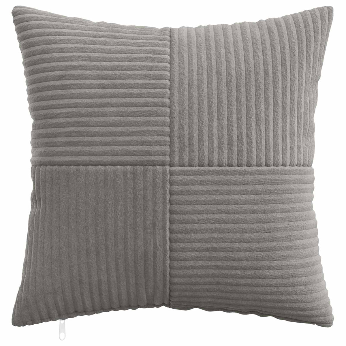 Presvlaka za jastuk 6 pcs ALMELO Svjetlosiva 30 x 30 cm Kord