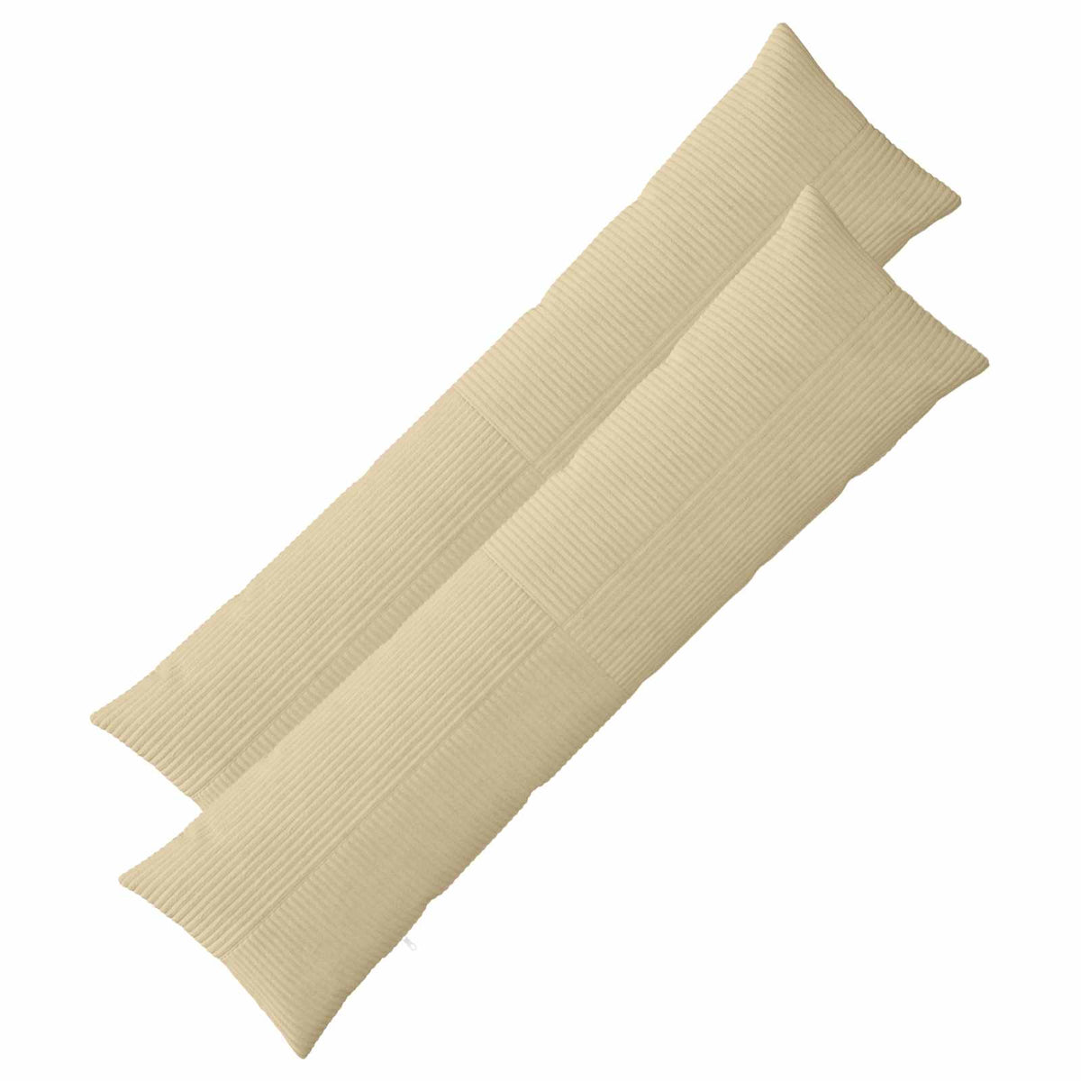 Presvlaka za jastuk 2 pcs ALMELO Siva zelena 40 x 145 cm Kord