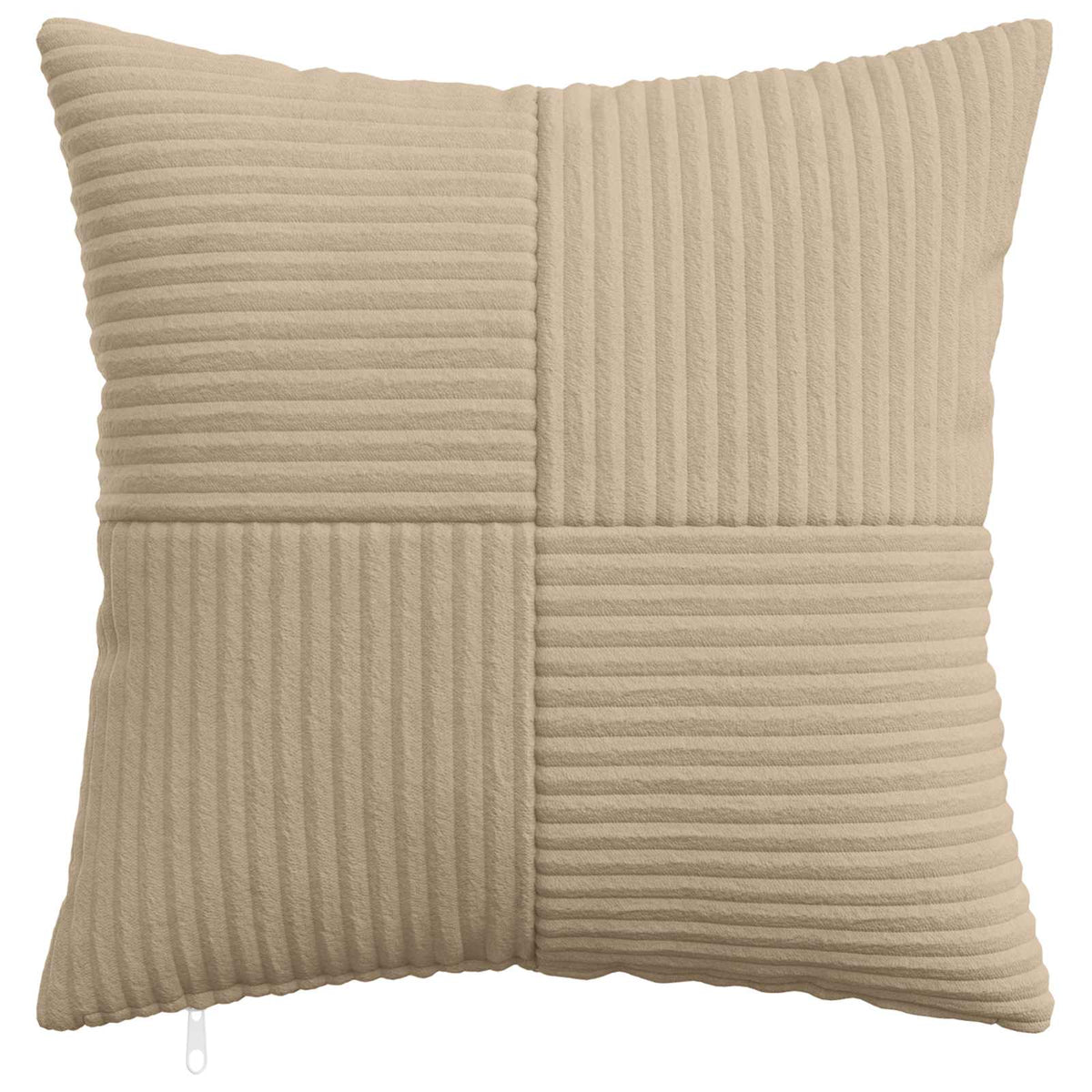 Presvlaka za jastuk 2 pcs ALMELO Sivosmeđa 45 x 45 cm Kord