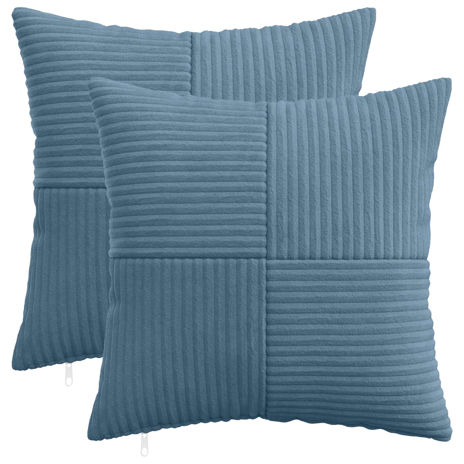 Presvlaka za jastuk 2 pcs ALMELO Plava 50 x 50 cm Kord