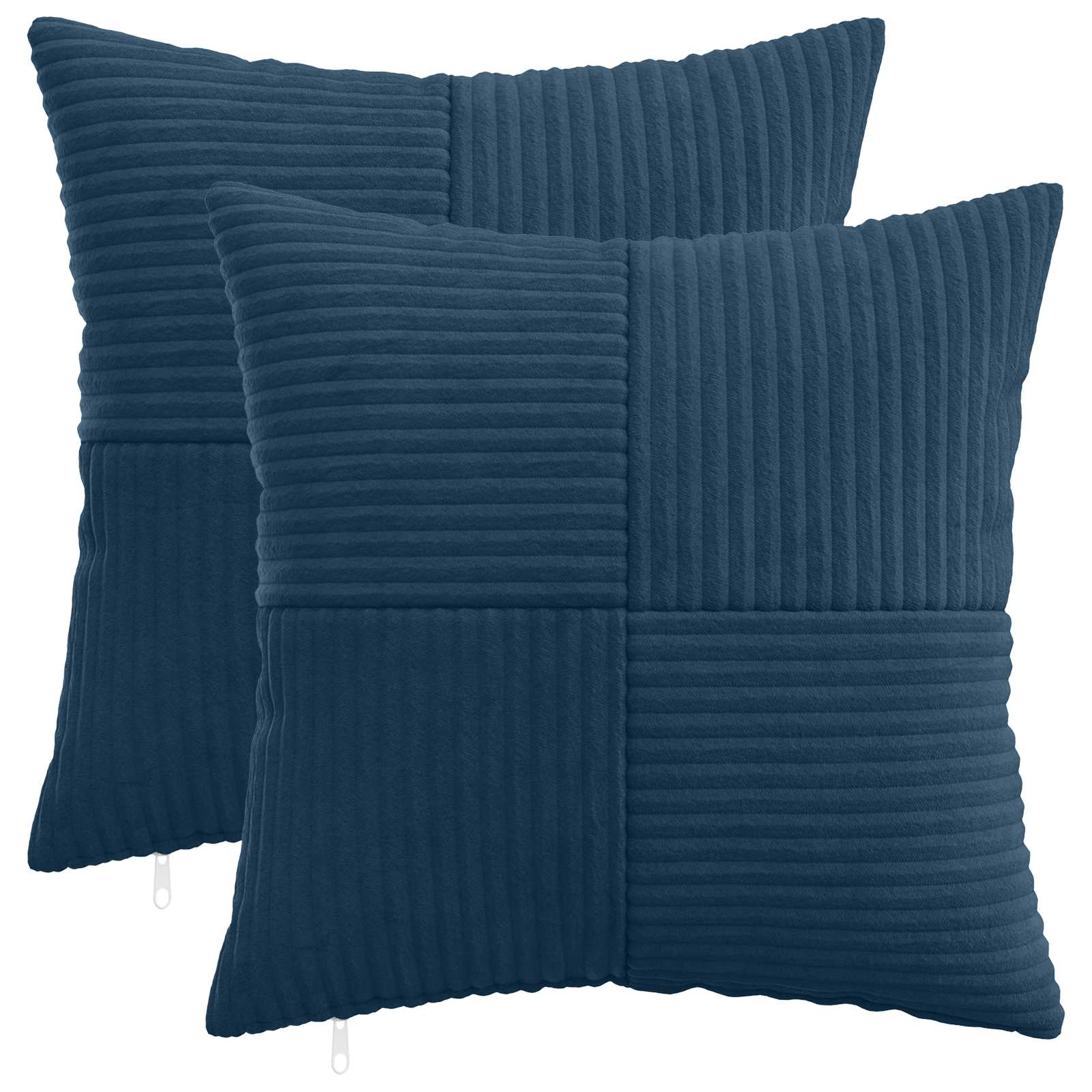 Presvlaka za jastuk 2 pcs ALMELO Mornarsko plava 50 x 50 cm