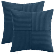 Presvlaka za jastuk 2 pcs ALMELO Mornarsko plava 50 x 50 cm