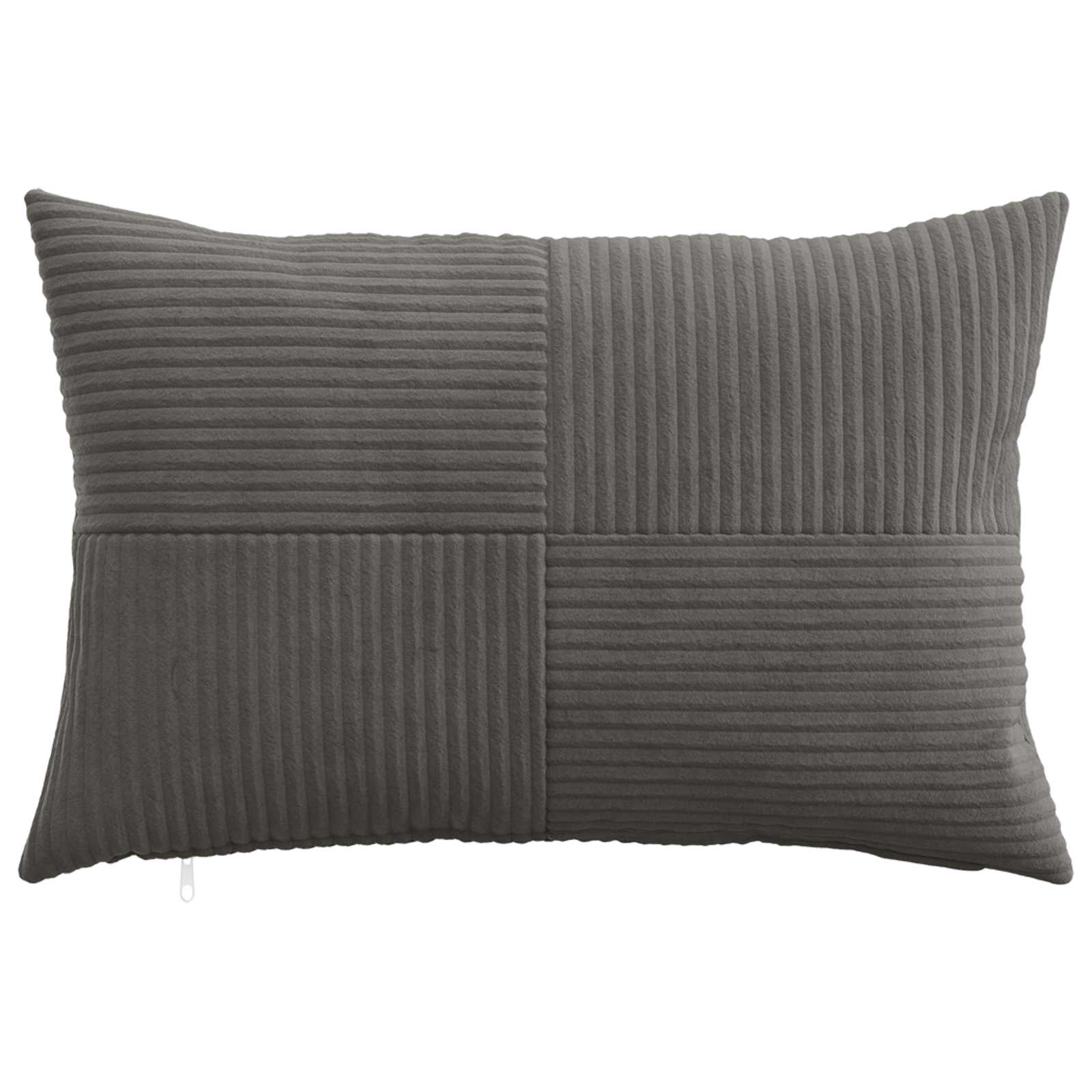 Presvlaka za jastuk 2 pcs ALMELO Tamnosiva 50 x 70 cm Kord