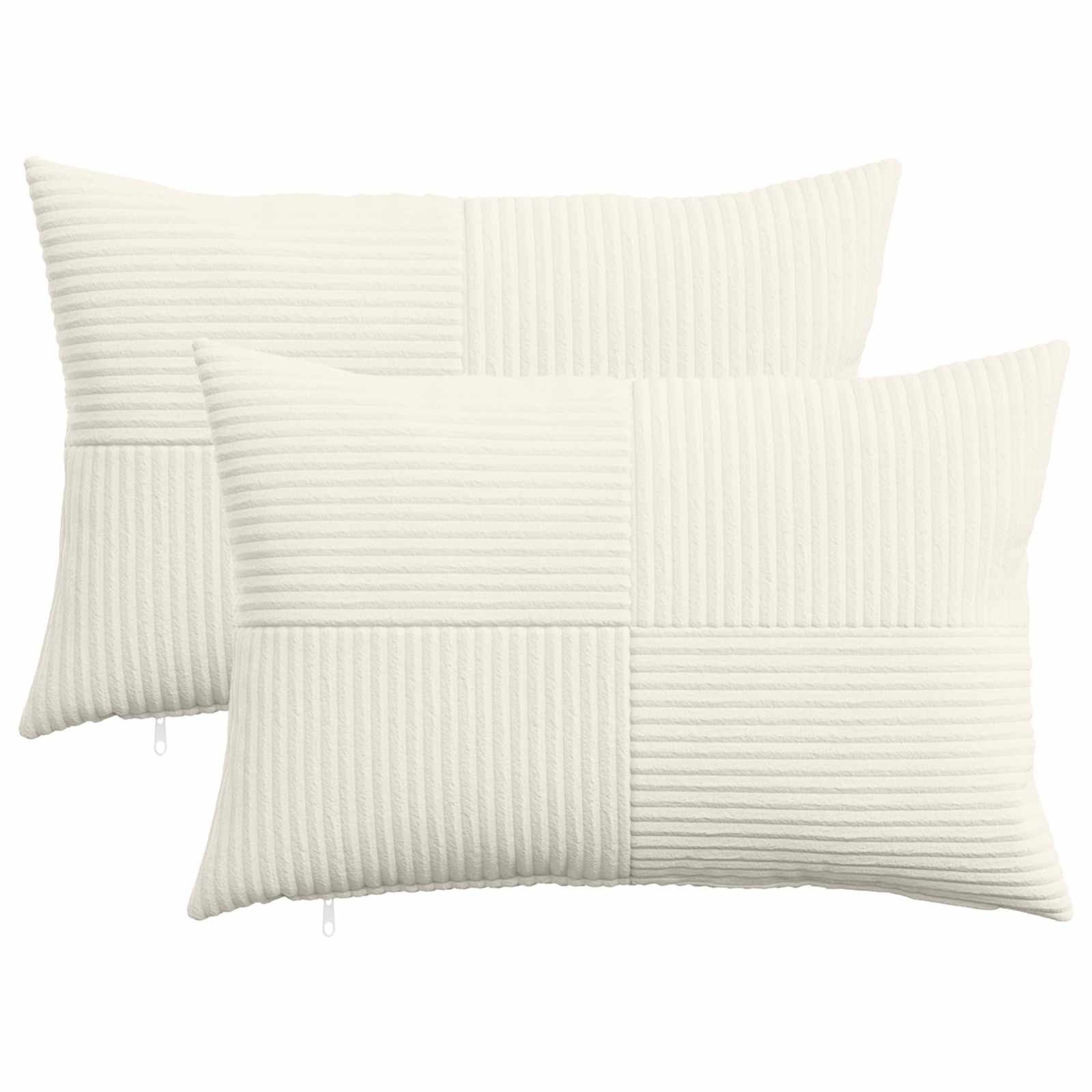 Presvlaka za jastuk 2 pcs ALMELO Krem 50 x 70 cm Kord