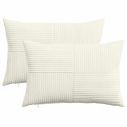 Presvlaka za jastuk 2 pcs ALMELO Krem 50 x 70 cm Kord