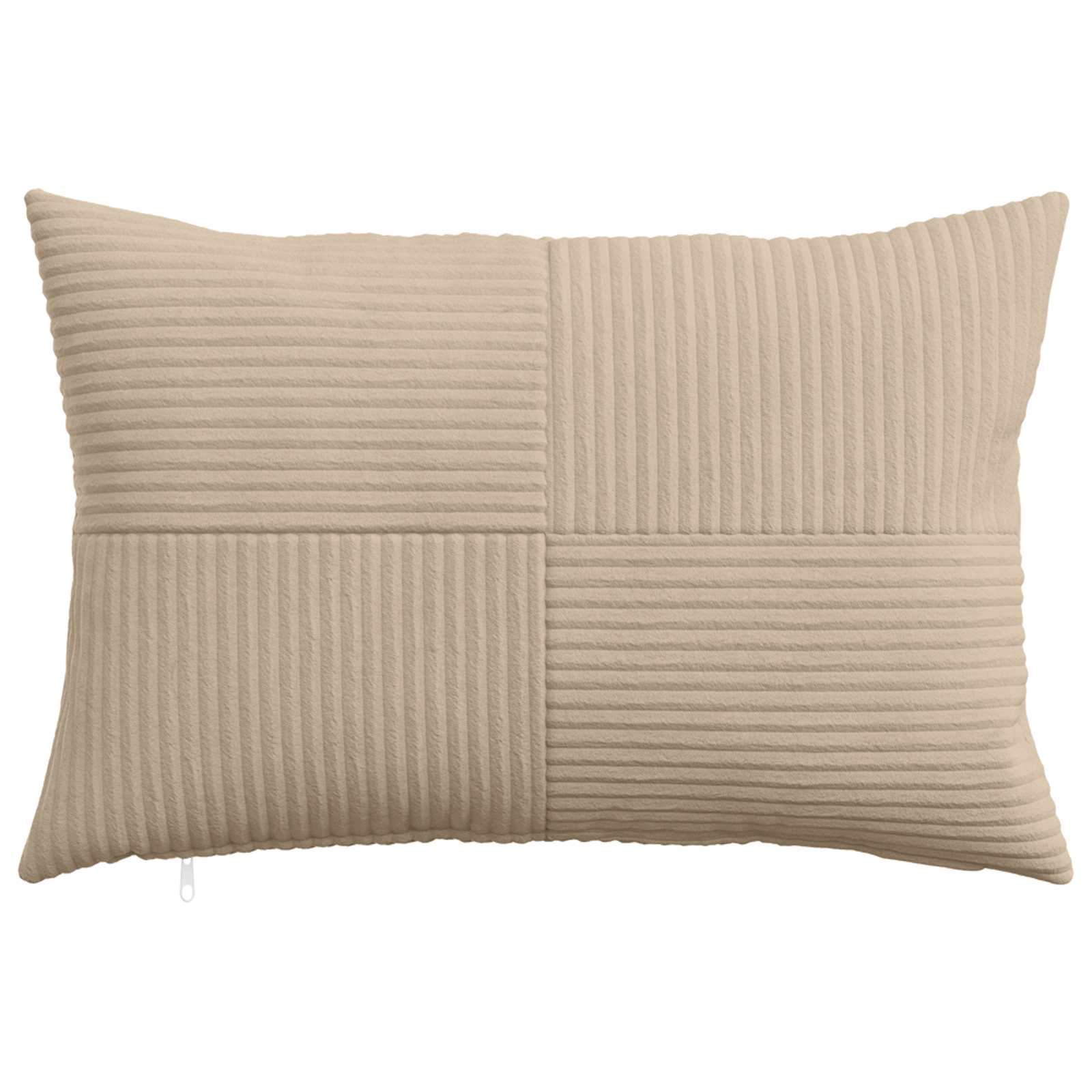 Presvlaka za jastuk 2 pcs ALMELO Sivosmeđa 50 x 70 cm Kord