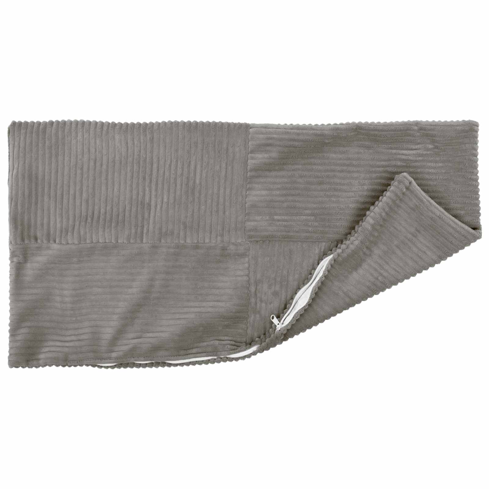Presvlaka za jastuk 6 pcs ALMELO Svjetlosiva 50 x 80 cm Kord
