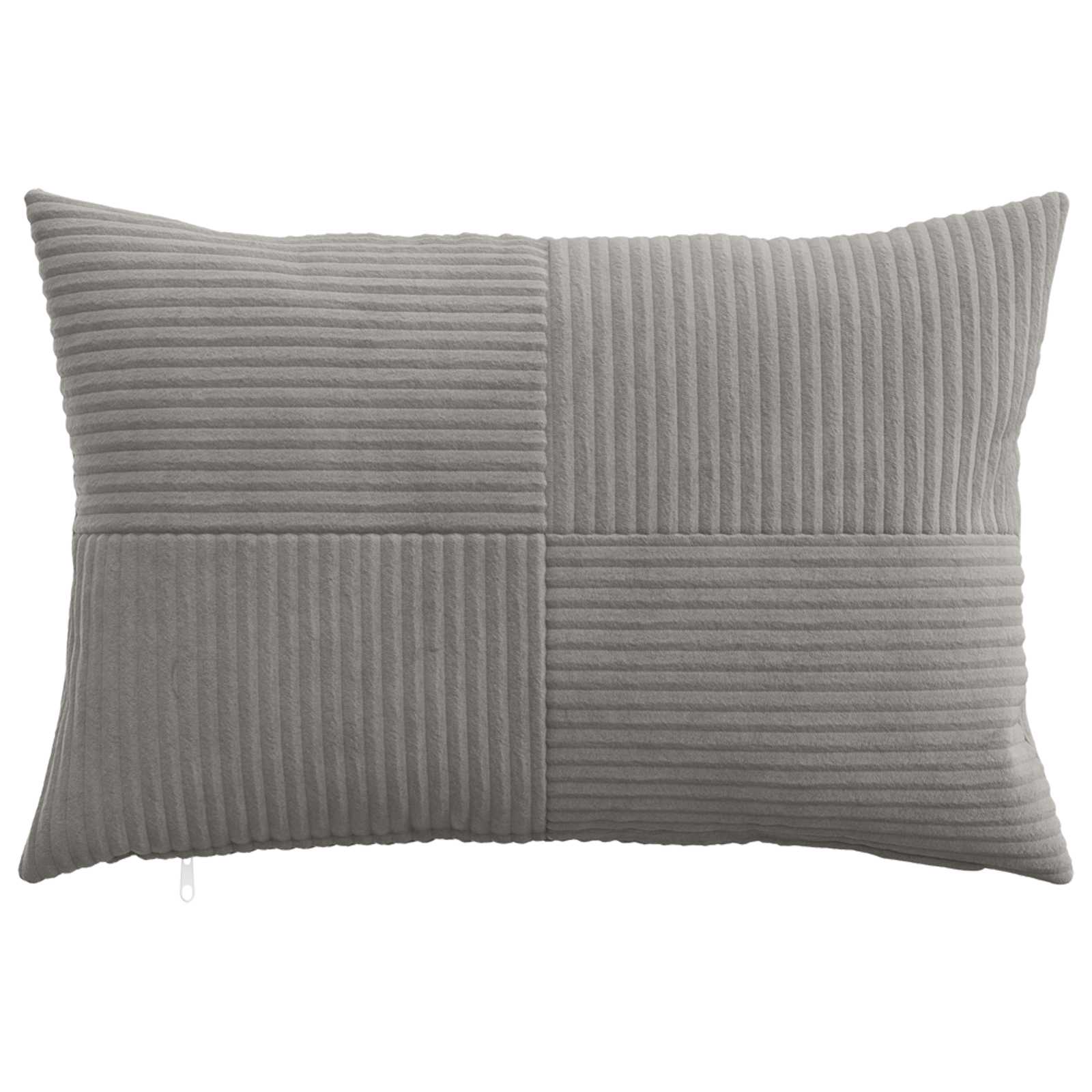 Presvlaka za jastuk 6 pcs ALMELO Svjetlosiva 50 x 80 cm Kord