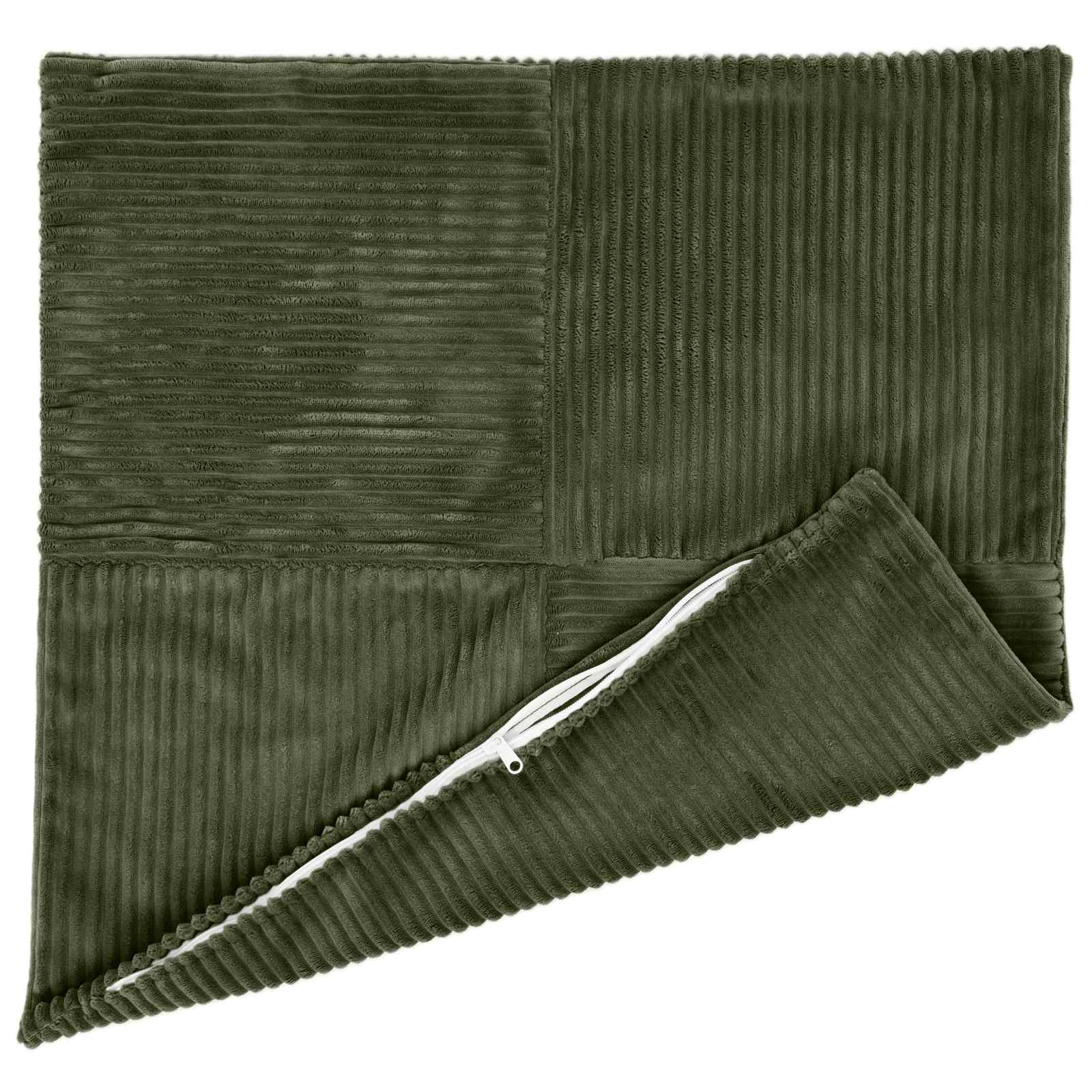 Presvlaka za jastuk 6 pcs ALMELO Zelena 55 x 55 cm Kord