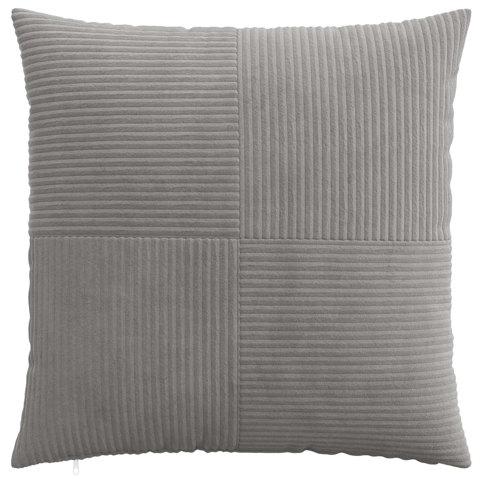 Presvlaka za jastuk 2 pcs ALMELO Svjetlosiva 80 x 80 cm Kord