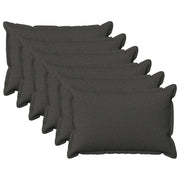 Presvlaka za jastuk 6 pcs HOUTEN Tamnosiva 30 x 50 cm