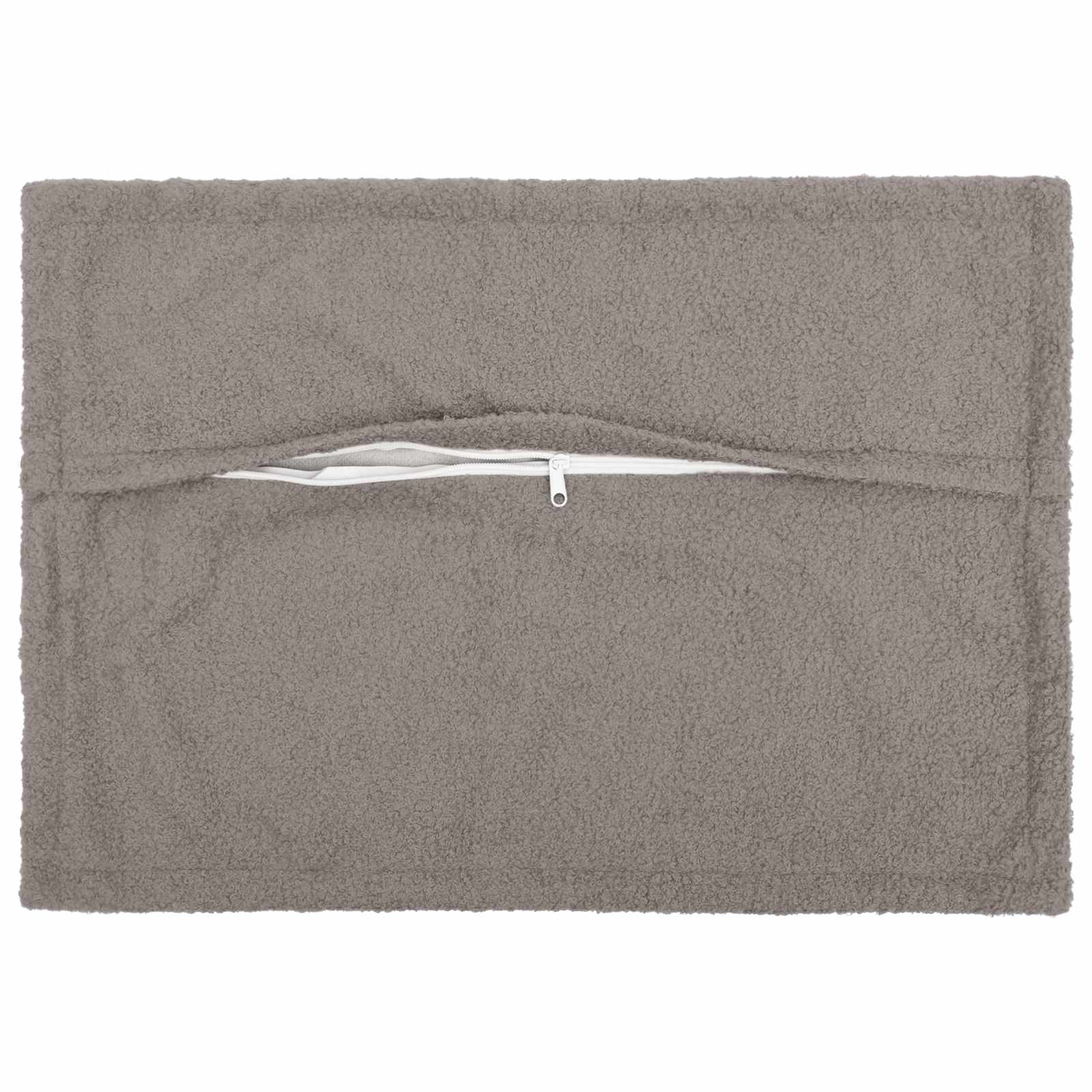 Presvlaka za jastuk 6 pcs HOUTEN Svjetlosiva 30 x 50 cm Bouclé