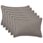 Presvlaka za jastuk 6 pcs HOUTEN Svjetlosiva 30 x 50 cm Bouclé