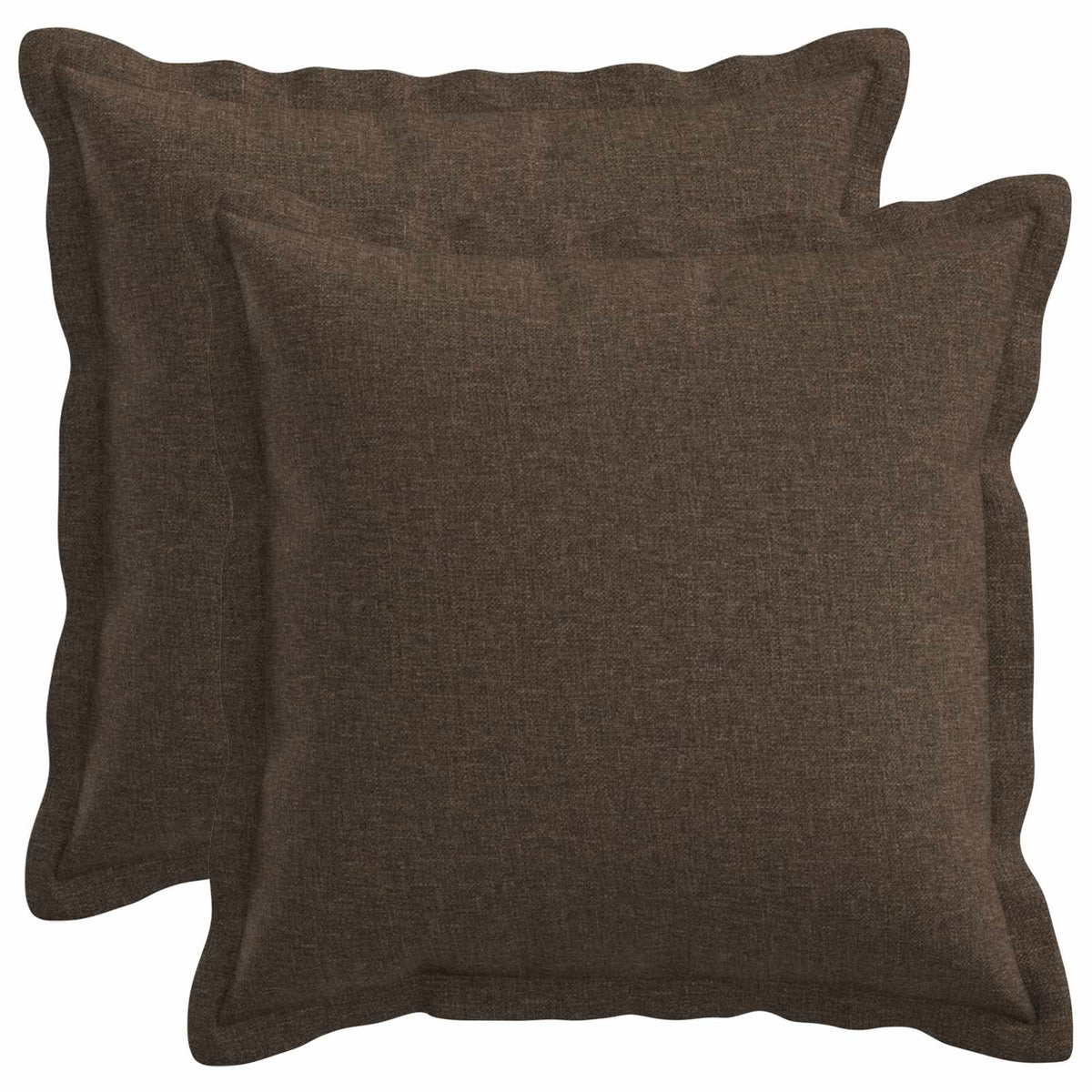 Presvlaka za jastuk 2 pcs HOUTEN Sivosmeđa 40 x 40 cm
