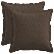 Presvlaka za jastuk 2 pcs HOUTEN Sivosmeđa 40 x 40 cm