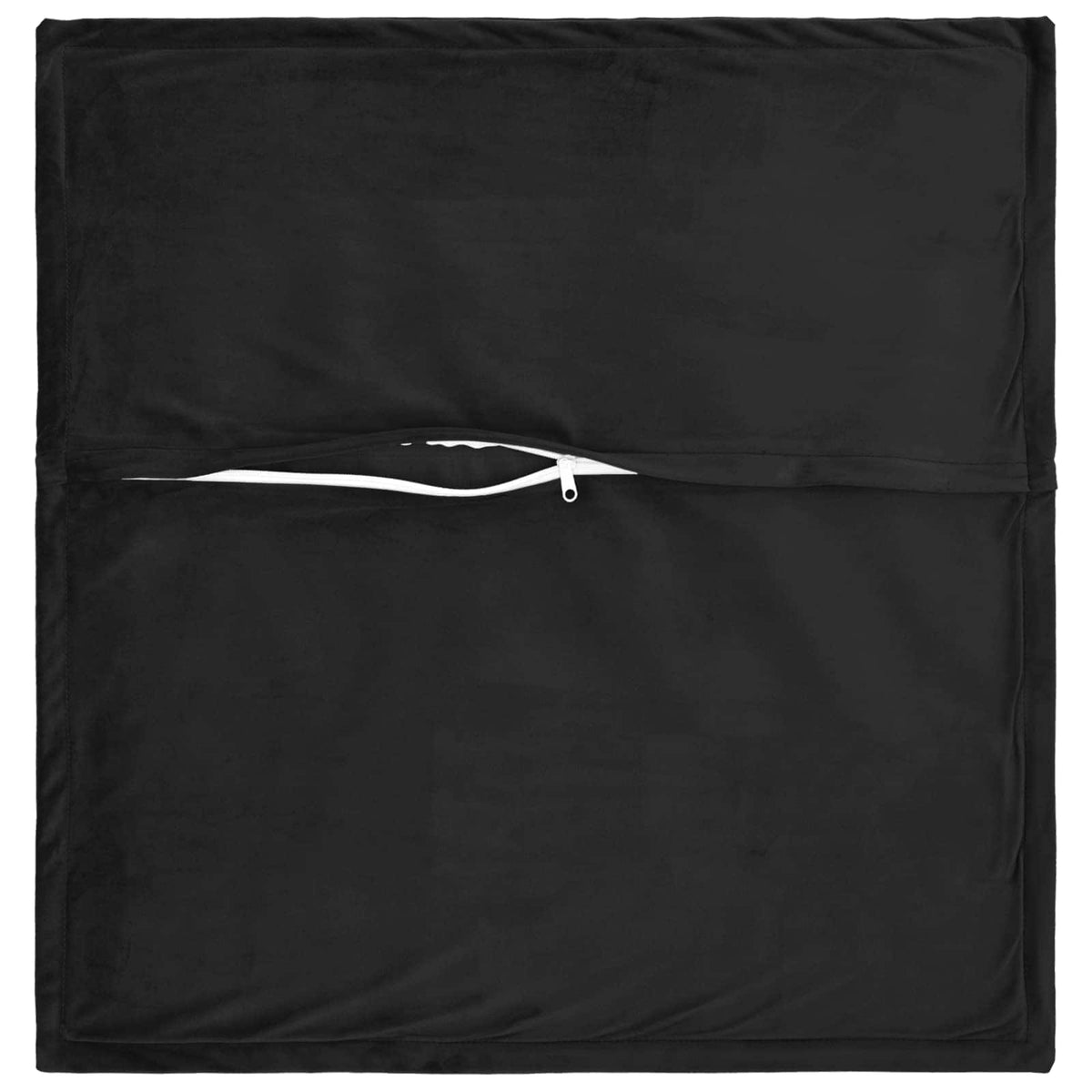 Presvlaka za jastuk 2 pcs HOUTEN Crna 40 x 40 cm Baršun