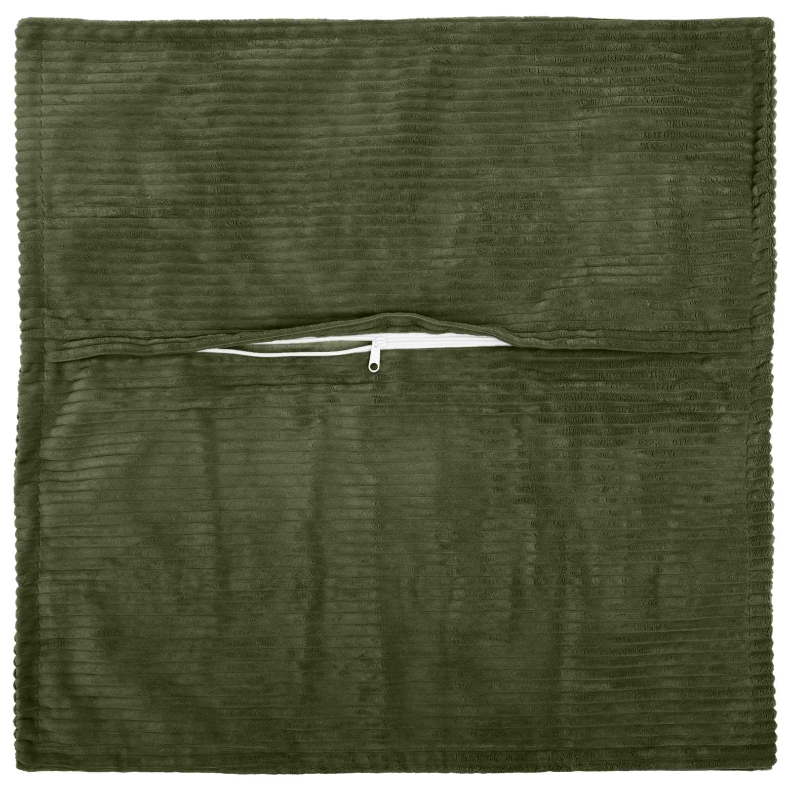 Presvlaka za jastuk 2 kom. HOUTEN Zelena 40 x 40 cm Kord