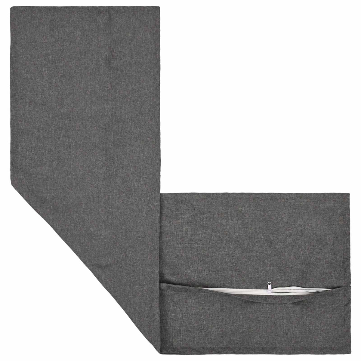 Presvlaka za jastuk 2 pcs HOUTEN Svjetlosiva 40 x 145 cm