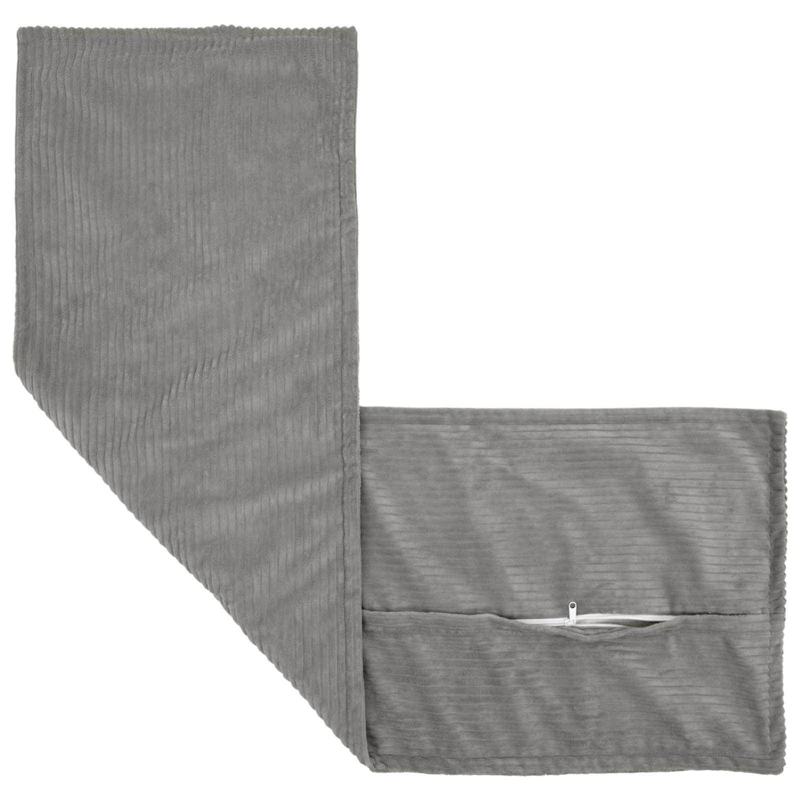 Presvlaka za jastuk HOUTEN Svjetlosiva 40 x 145 cm Kord