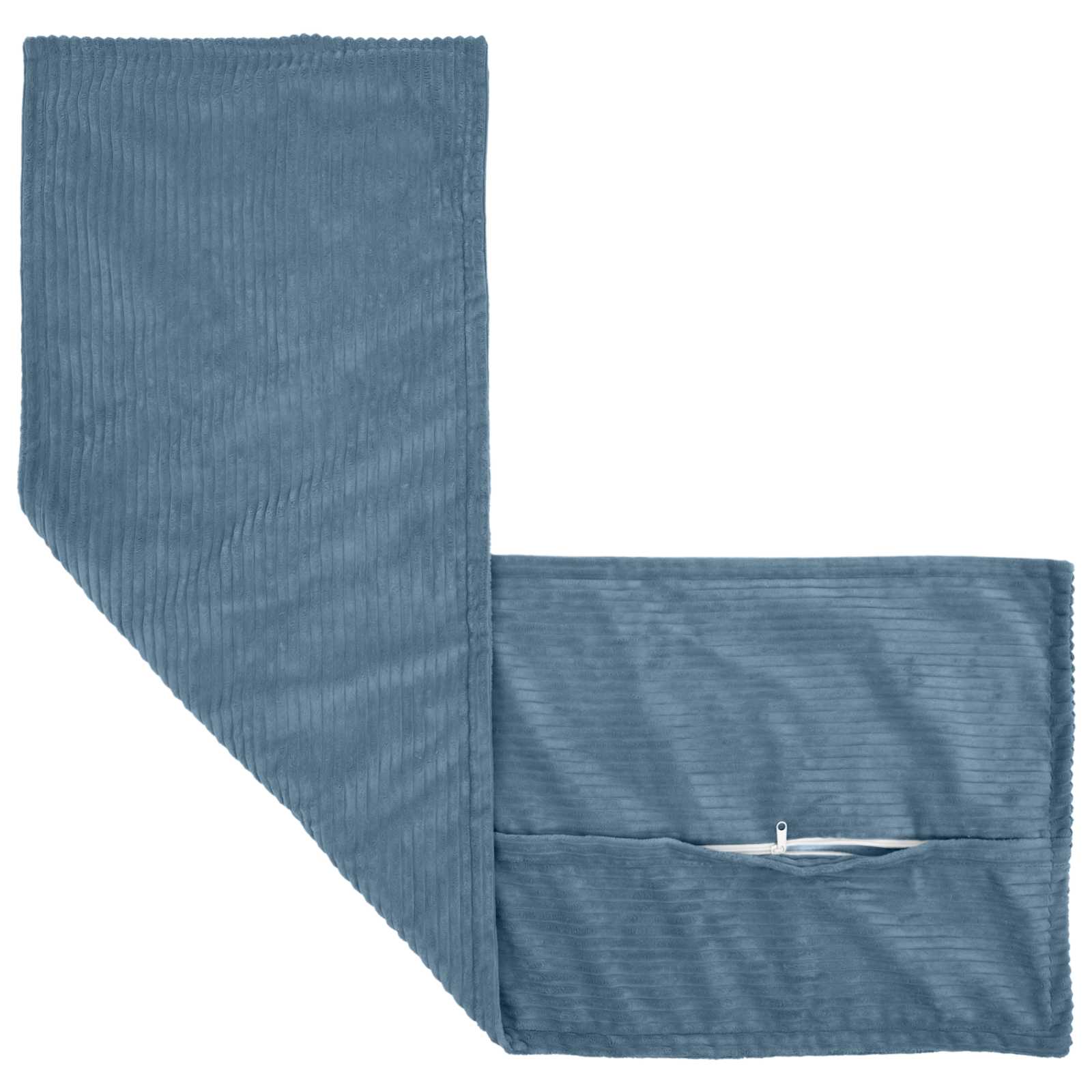 Presvlaka za jastuk 2 kom. HOUTEN Plava 40 x 145 cm Kord