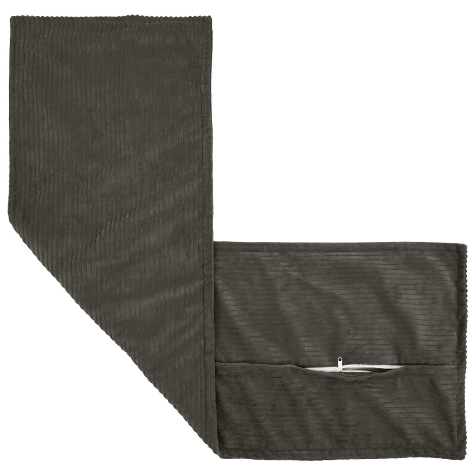 Presvlaka za jastuk HOUTEN Antracit 40 x 145 cm Kord