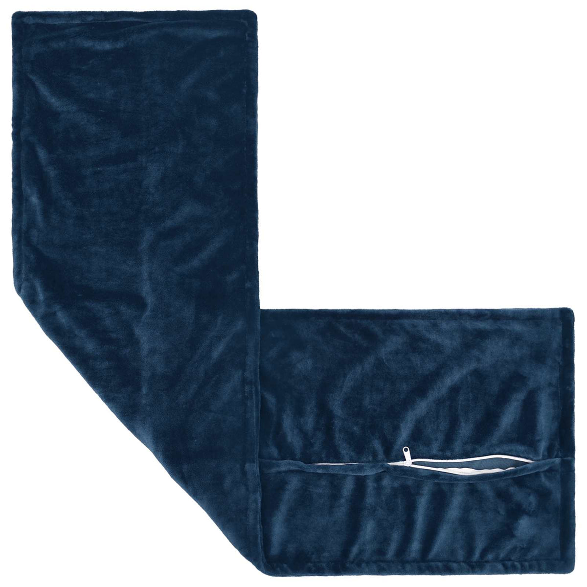 Presvlaka za jastuk HOUTEN Mornarsko plava 40 x 145 cm Flanel