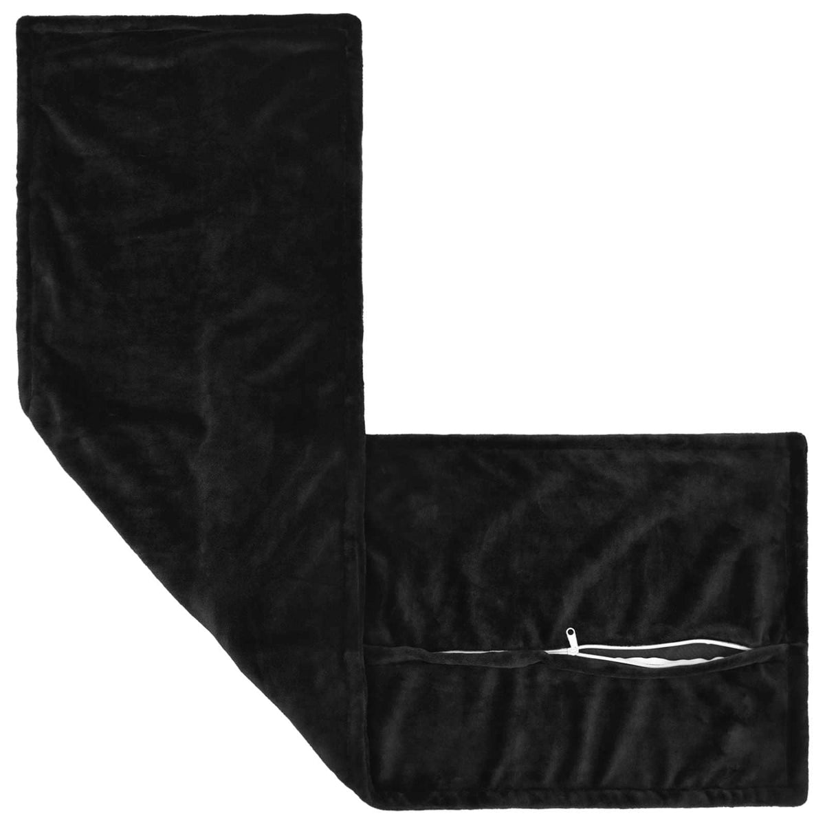 Presvlaka za jastuk 2 pcs HOUTEN Crna 40 x 145 cm Flanel