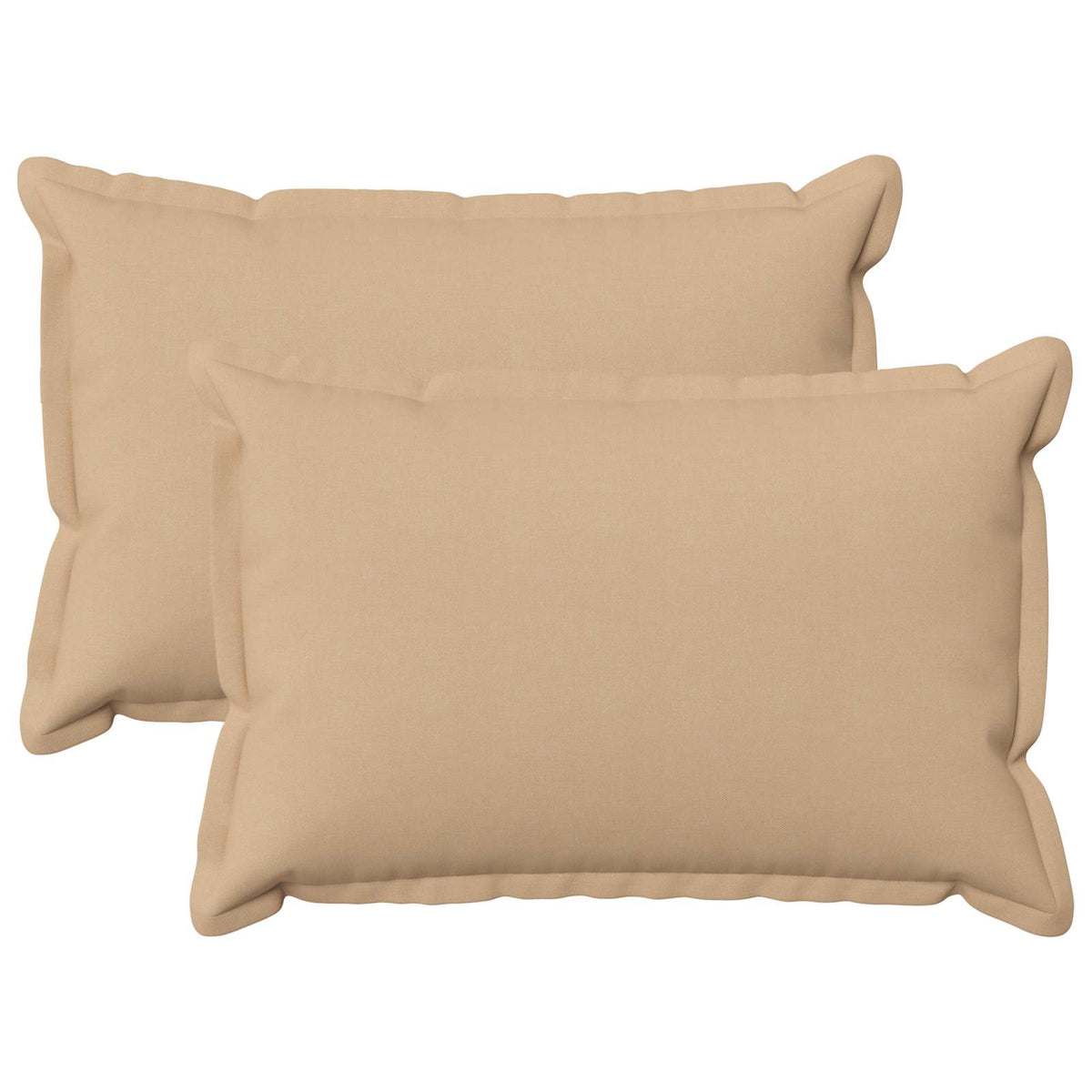 Presvlaka za jastuk 2 pcs HOUTEN Krem 40 x 60 cm Umjetni lan
