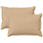 Presvlaka za jastuk 2 pcs HOUTEN Krem 40 x 60 cm Umjetni lan