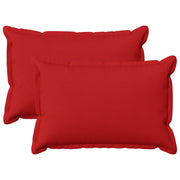 Presvlaka za jastuk 2 pcs HOUTEN Crvena 40 x 60 cm Umjetni lan