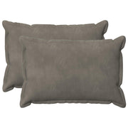 Presvlaka za jastuk 2 pcs HOUTEN Svjetlosiva 40 x 60 cm Baršun