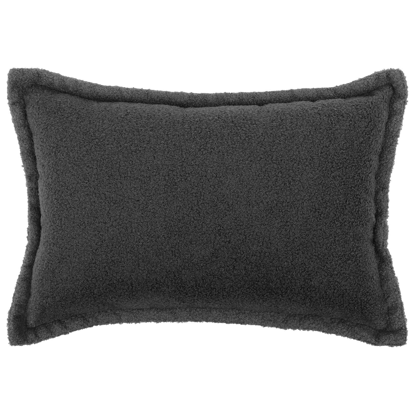 Presvlaka za jastuk 6 pcs HOUTEN Tamnosiva 40 x 60 cm Bouclé