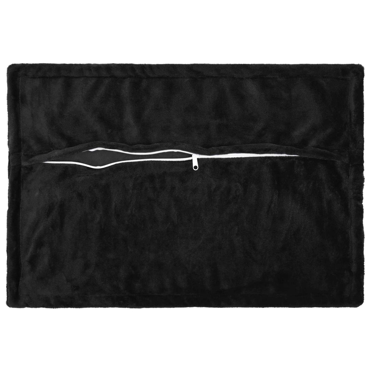 Presvlaka za jastuk 2 pcs HOUTEN Crna 40 x 60 cm Flanel