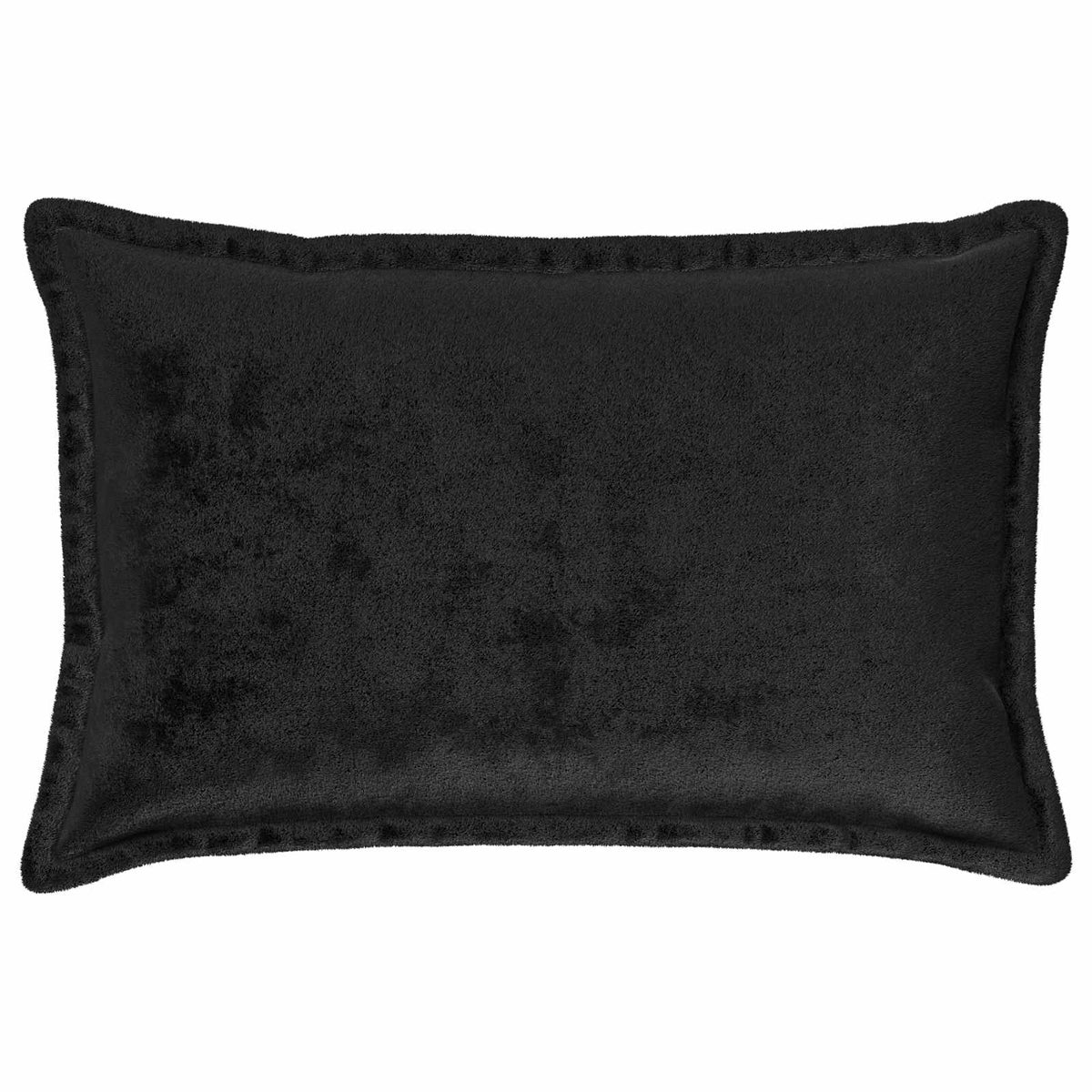 Presvlaka za jastuk 2 pcs HOUTEN Crna 40 x 60 cm Flanel