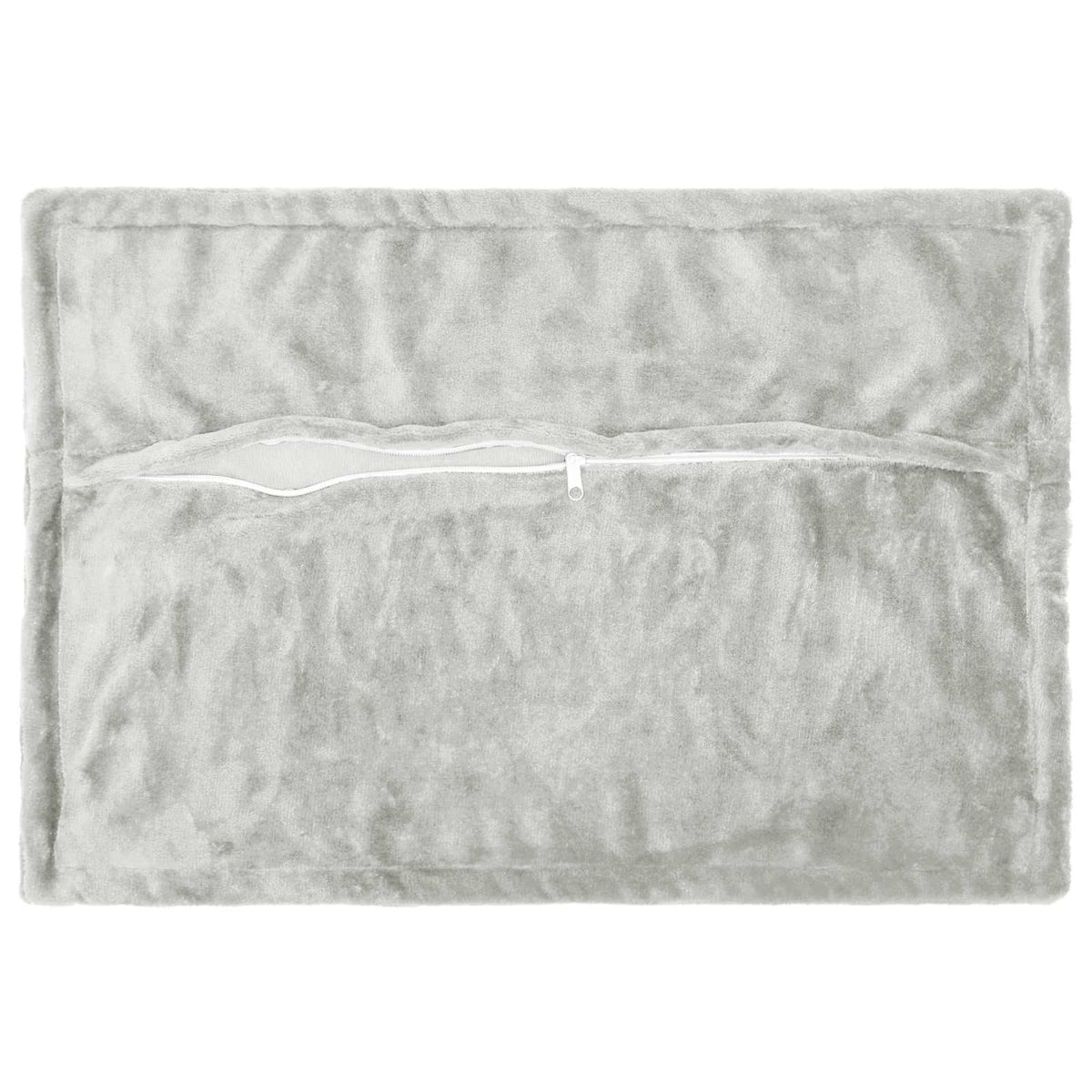 Presvlaka za jastuk 2 kom. HOUTEN Svjetlosiva 40 x 60 cm Flanel