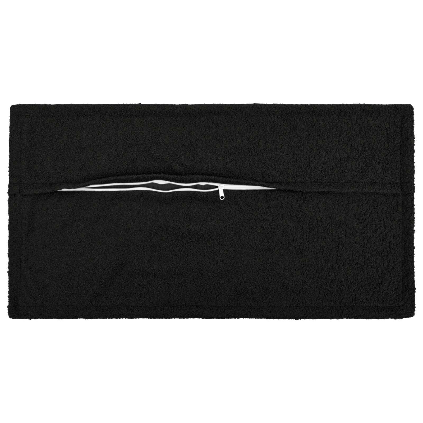 Presvlaka za jastuk 2 pcs HOUTEN Crna 40 x 70 cm Bouclé