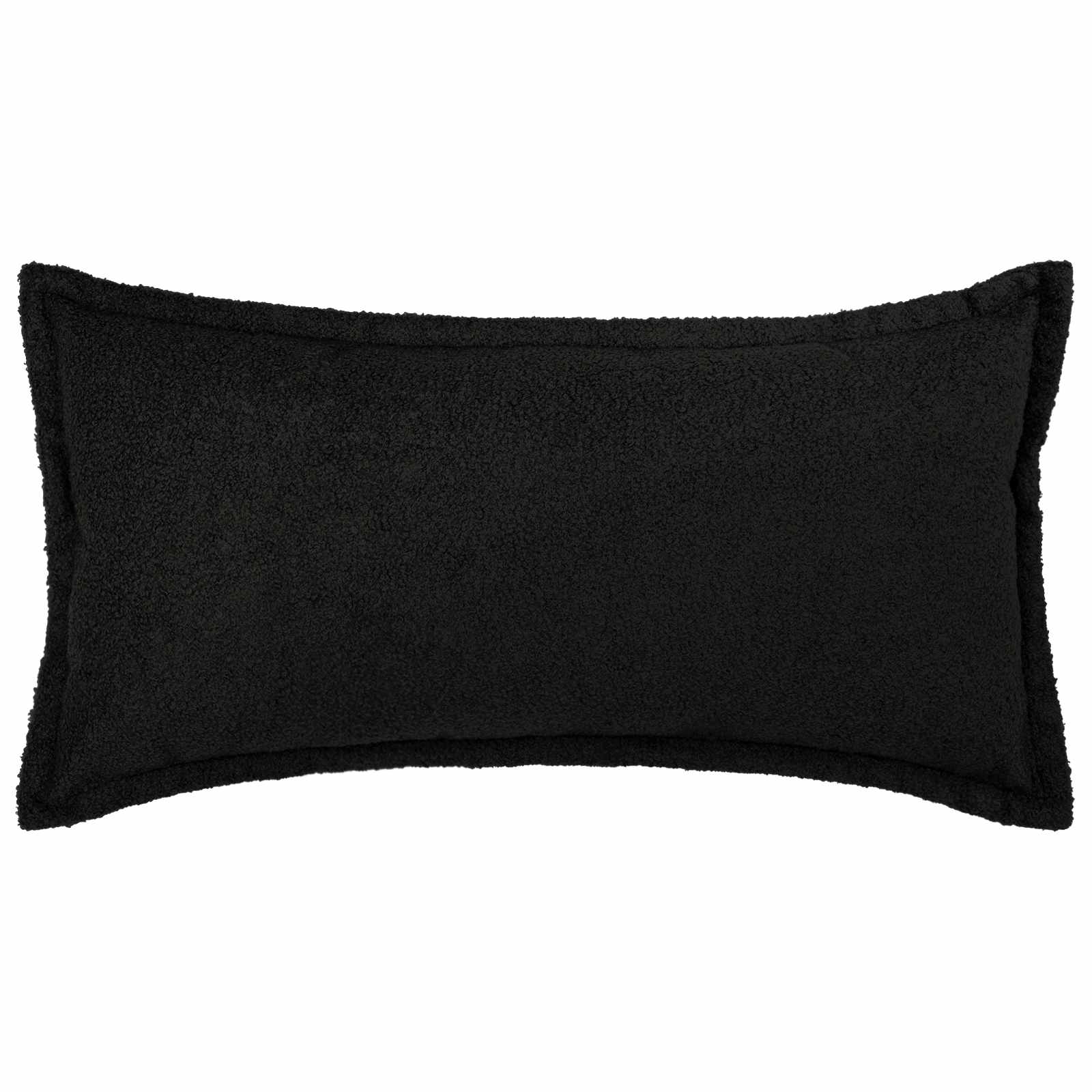 Presvlaka za jastuk 2 pcs HOUTEN Crna 40 x 70 cm Bouclé