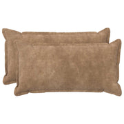 Presvlaka za jastuk 2 pcs HOUTEN Sivosmeđa 40 x 70 cm