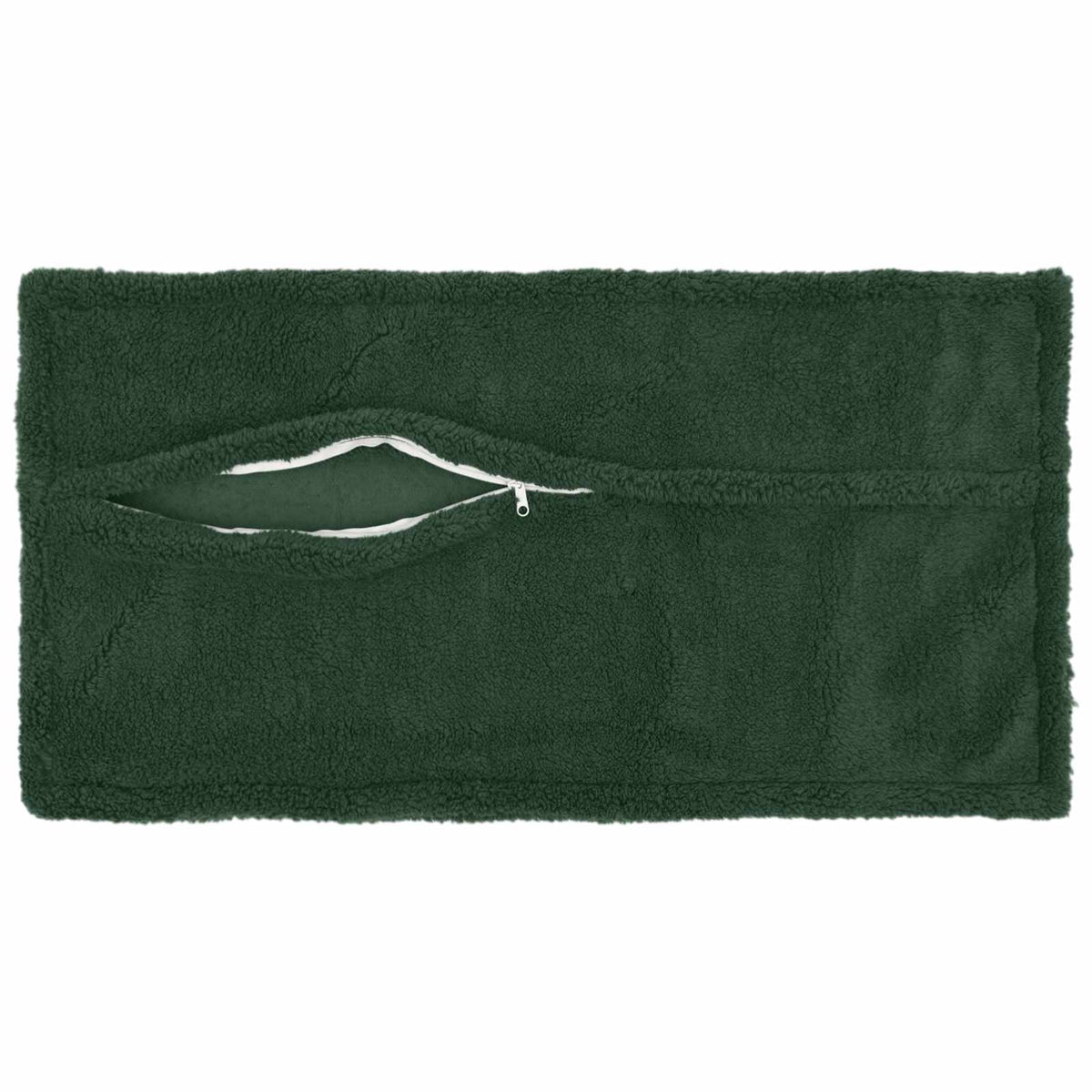 Presvlaka za jastuk 6 pcs HOUTEN Tamnozelena 40 x 70 cm Bouclé