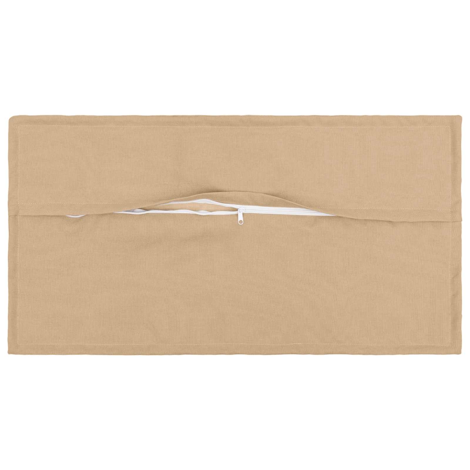 Presvlaka za jastuk 6 pcs HOUTEN Krem 40 x 80 cm Umjetni lan