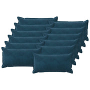 Presvlaka za jastuk 12 pcs HOUTEN Plava 40 x 80 cm Baršun