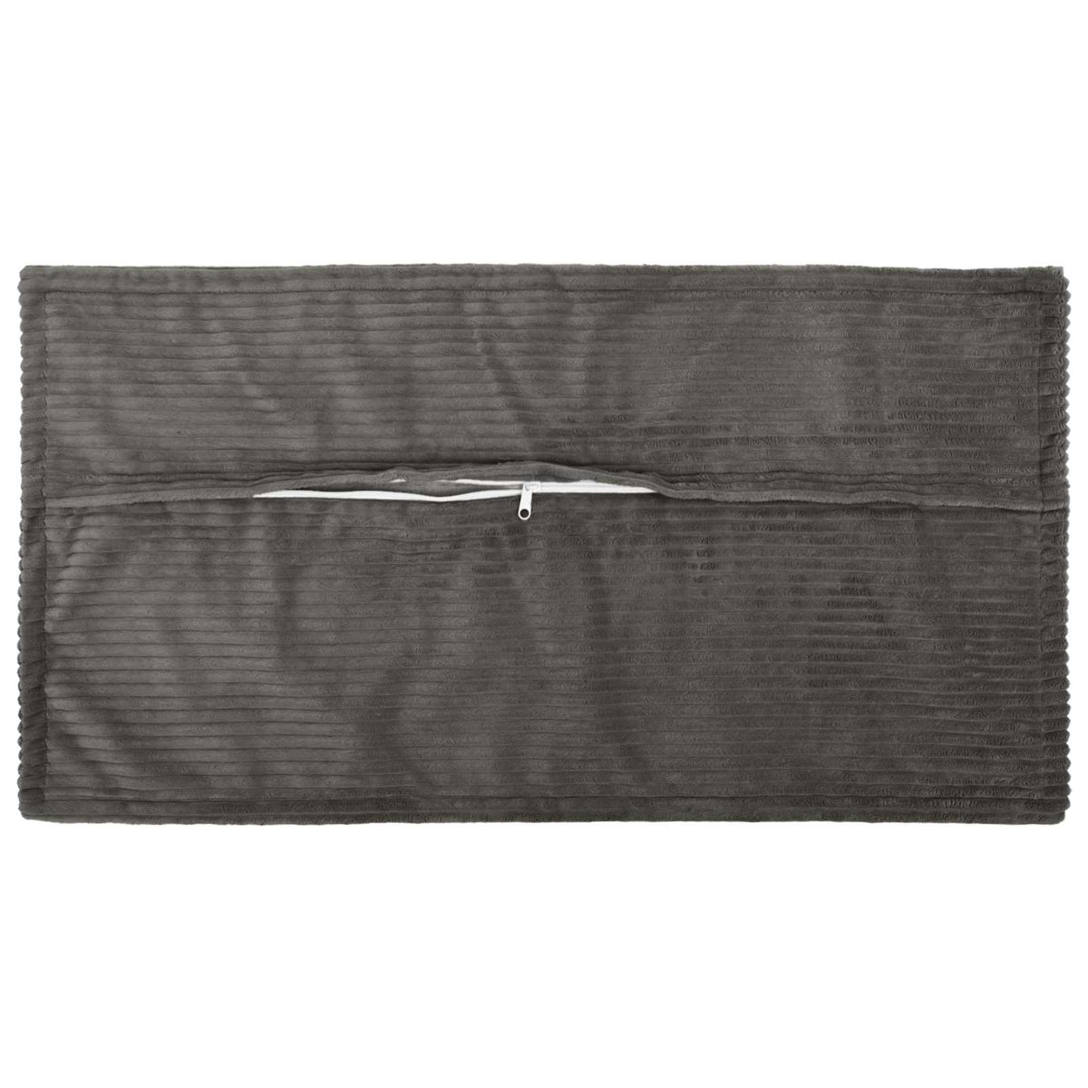 Presvlaka za jastuk 12 kom. HOUTEN Tamnosiva 40 x 80 cm Kord