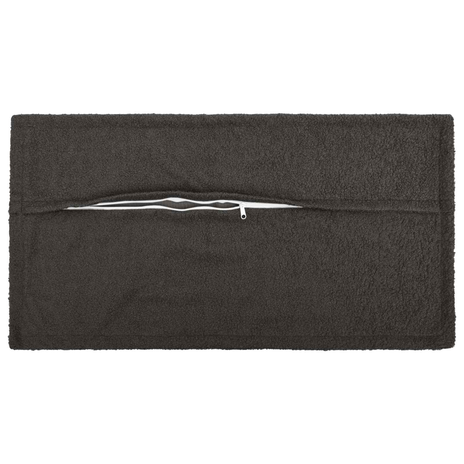 Presvlaka za jastuk 12 kom. HOUTEN Tamnosiva 40 x 80 cm Bouclé