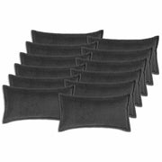 Presvlaka za jastuk 12 kom. HOUTEN Tamnosiva 40 x 80 cm Bouclé