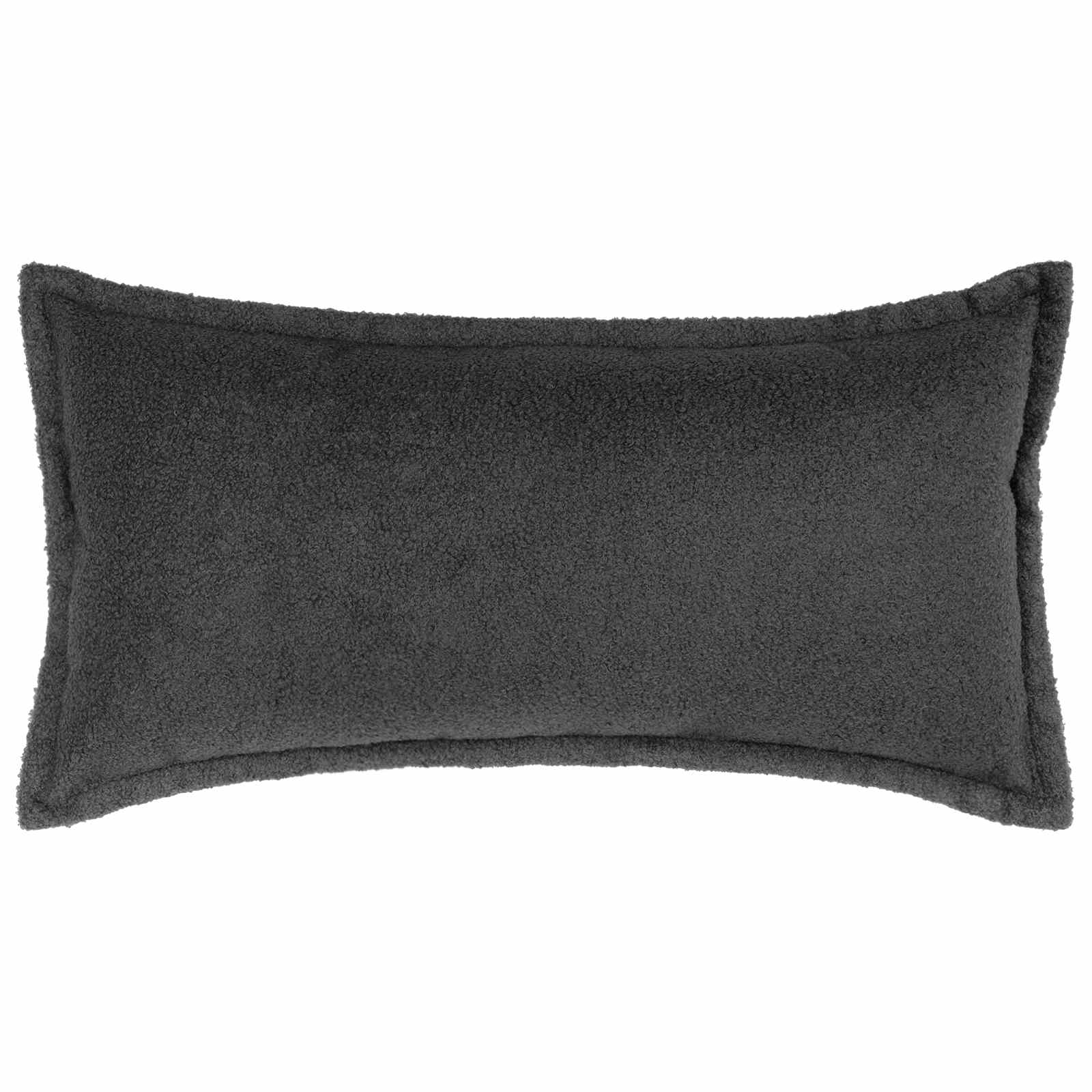 Presvlaka za jastuk 12 kom. HOUTEN Tamnosiva 40 x 80 cm Bouclé