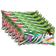 Presvlaka za jastuk 6 kom. HOUTEN Crna 40 x 80 cm Poliester