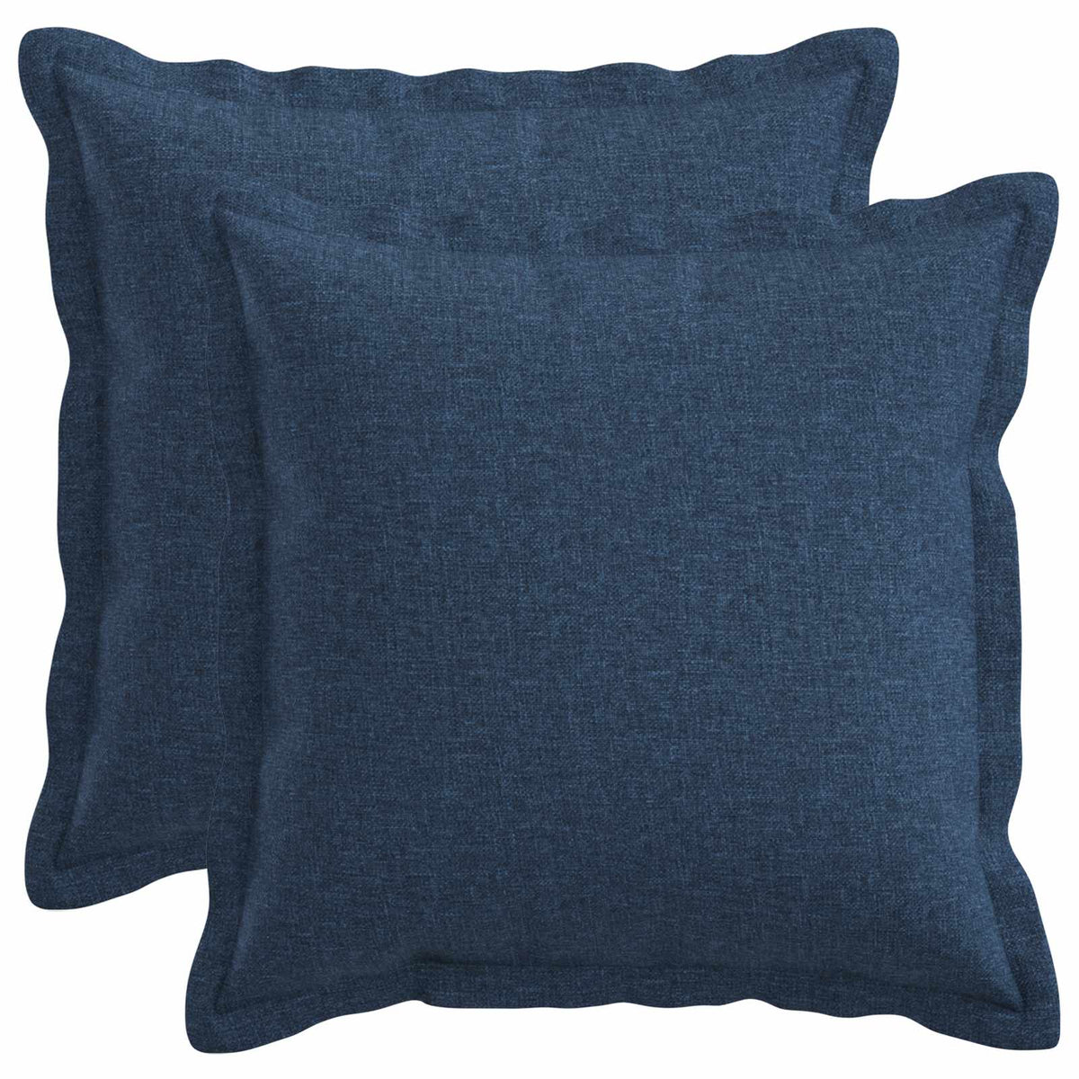 Presvlaka za jastuk 2 pcs HOUTEN Plava 45 x 45 cm Umjetni lan