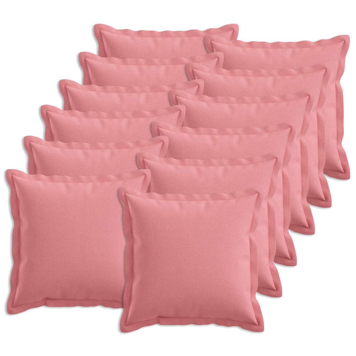 Presvlaka za jastuk 12 pcs HOUTEN Ružičasta 45 x 45 cm